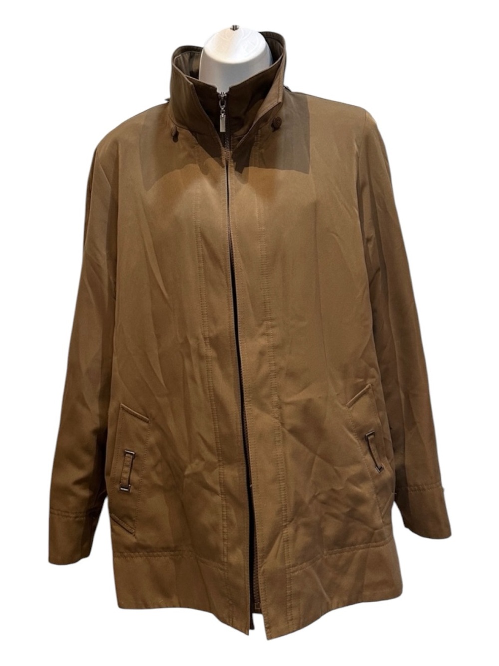 Gallery Brown Casual Jacket Medium Removable Liner